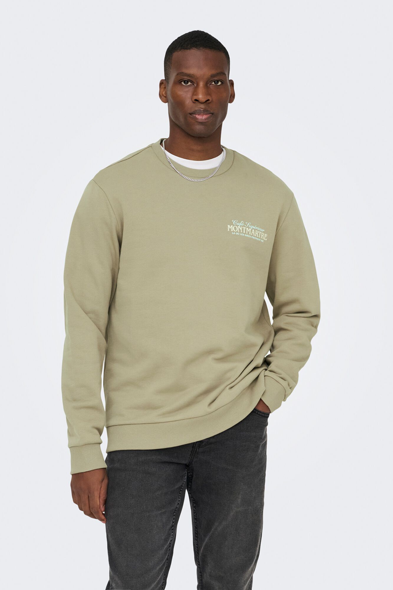 Only & Sons Sweatshirt gola redonda