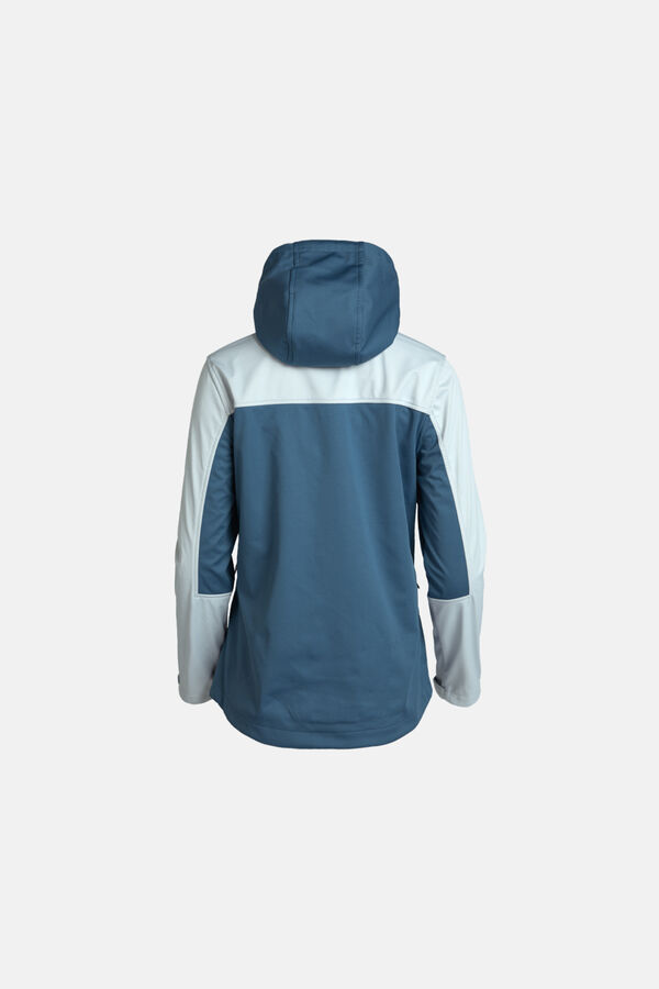 Izas Jaqueta corta-vento softshell com capuz azul