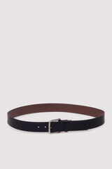 Springfield Cinto efeito pele pespontos preto