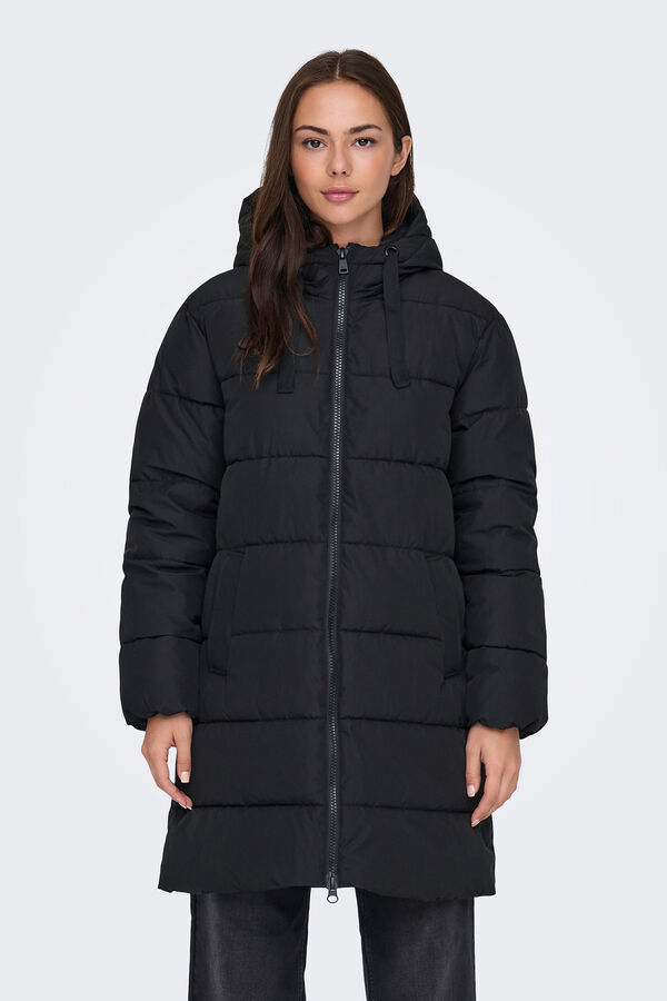 Only jaqueta de inverno preto