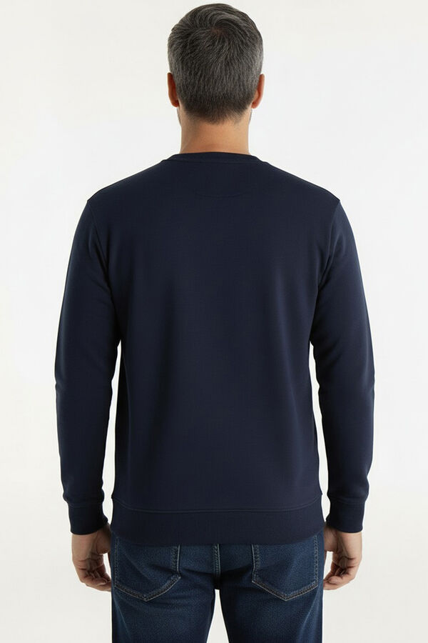 Lois Sudadera Cuello Caja azul