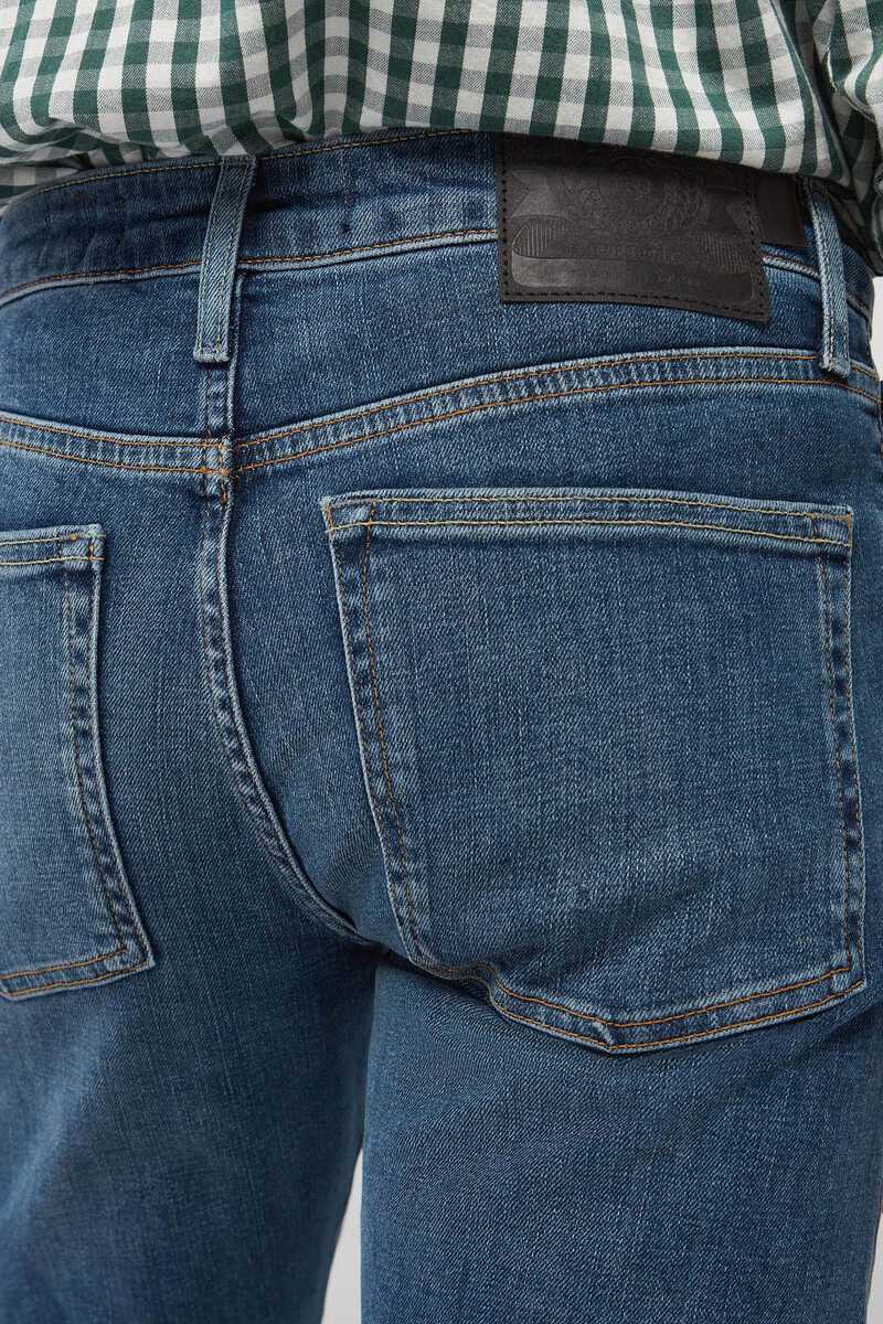 Springfield Jeans rectos entallados Vintage azul medio