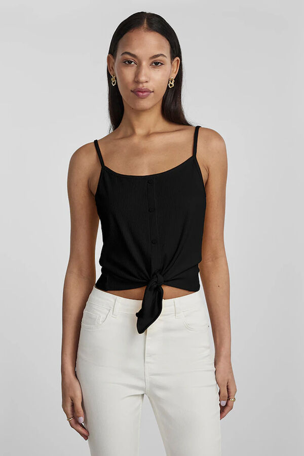 Pieces Top de tirantes. negro