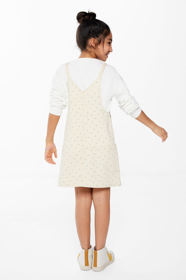 Springfield Kids Pichi estampado ni&ntilde;a beige