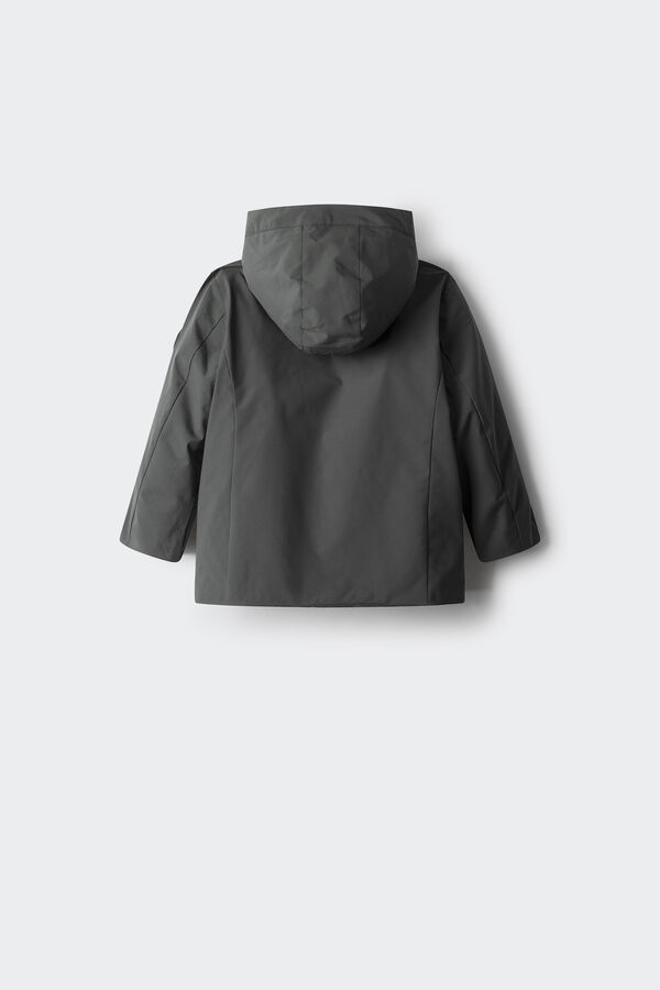 Springfield Kids Parka com capuz de menino verde