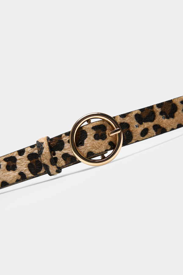 Springfield Cintur&oacute;n estampado animal estampado