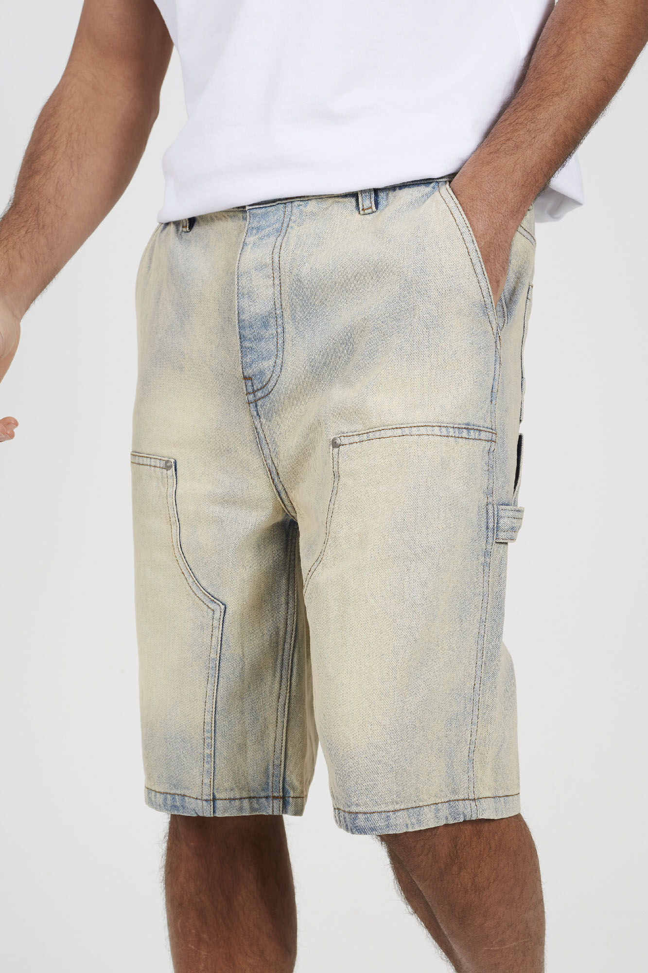 Brave Soul Shorts denim soltos