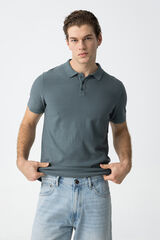 Tiffosi Polo Básico azul