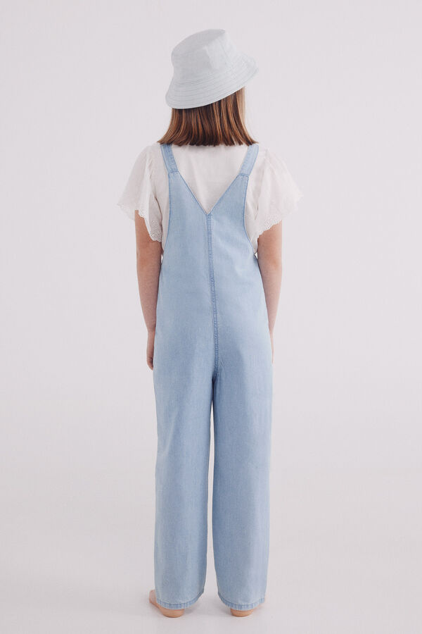 Springfield Kids Peto denim ligero niña azul