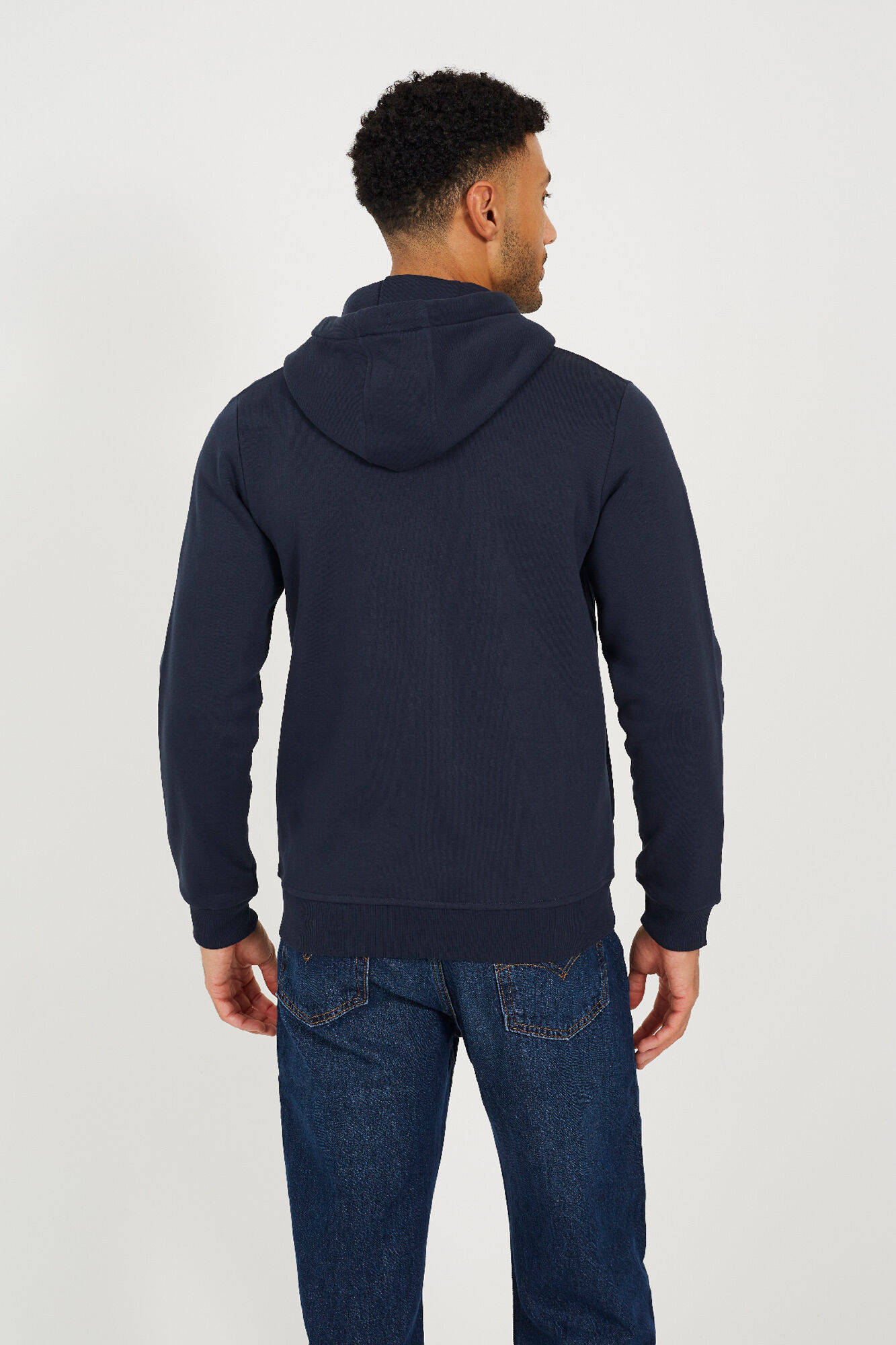 Brave Soul Sweatshirt com capuz e fecho-&eacute;clair