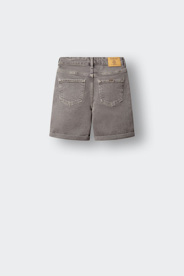 Springfield Kids Bermuda denim b&aacute;sica ni&ntilde;o gris