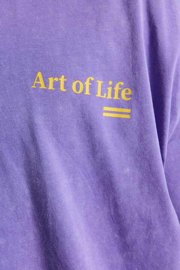 Trendyol T-shirt oversize de manga curta rosa