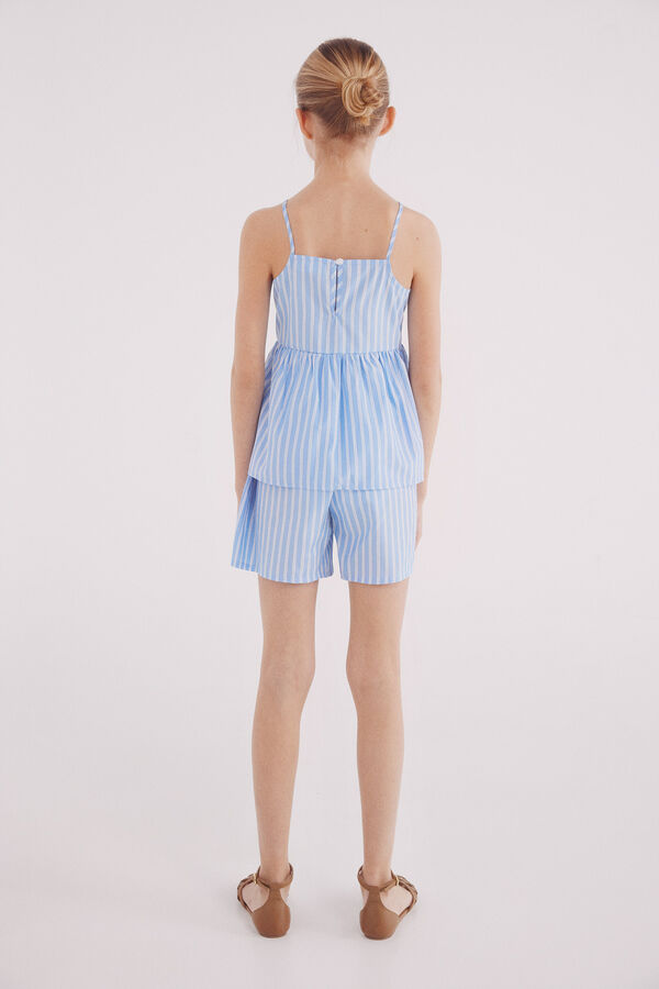 Springfield Kids Shorts rayas ni&ntilde;a azul