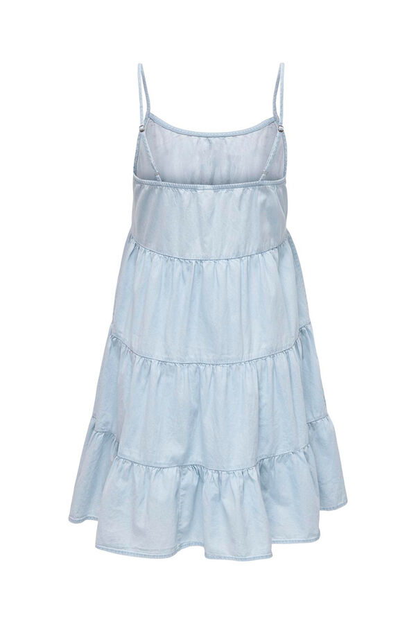 Vestido vaquero corto sin mangas Ofertas en vestidos de mujer