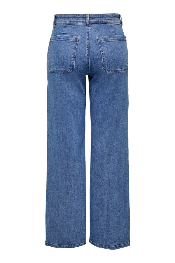 JDY Jeans longos azul