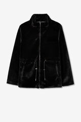 Tiffosi Chaqueta de Pelo negro