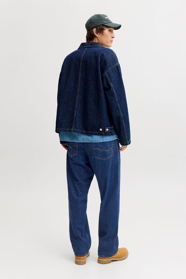 Jack & Jones Vaquero baggy cinco bolsillos azul