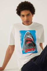 Springfield Camiseta Jaws marfil