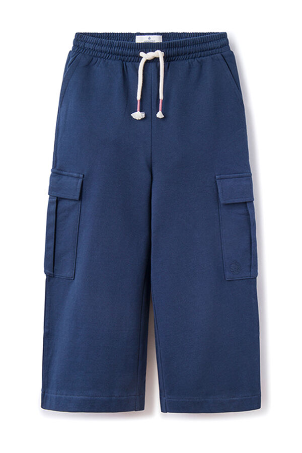 Springfield Kids Pantal&oacute;n cargo ni&ntilde;a azul