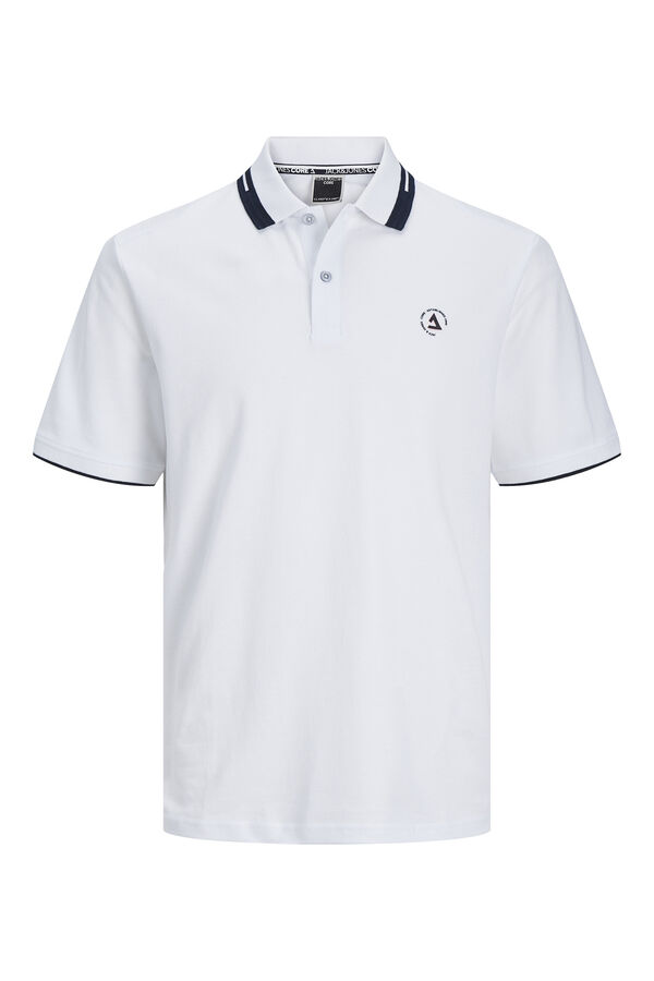 Jack & Jones Polo standard fit branco