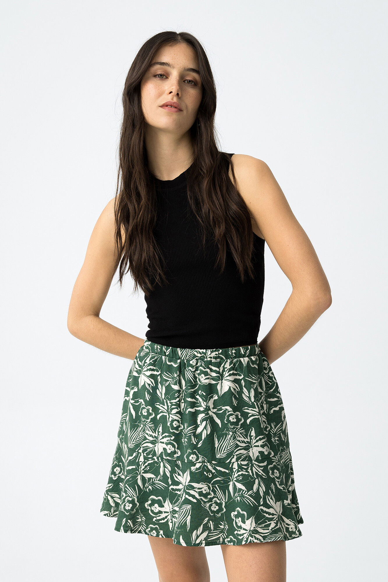 Tiffosi Saia estampado floral