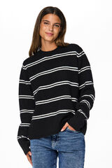 Pieces Camisola de malha  preto