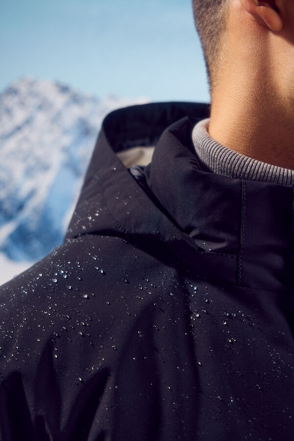 Springfield Parka acolchoada t&eacute;rmica preto