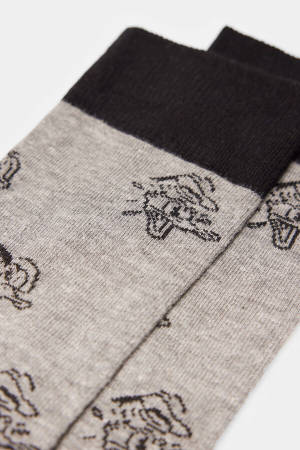 Springfield Calcet&iacute;n largo Donald gris