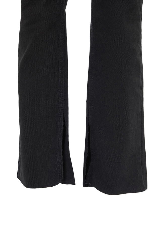 Trendyol Jeans flare negro