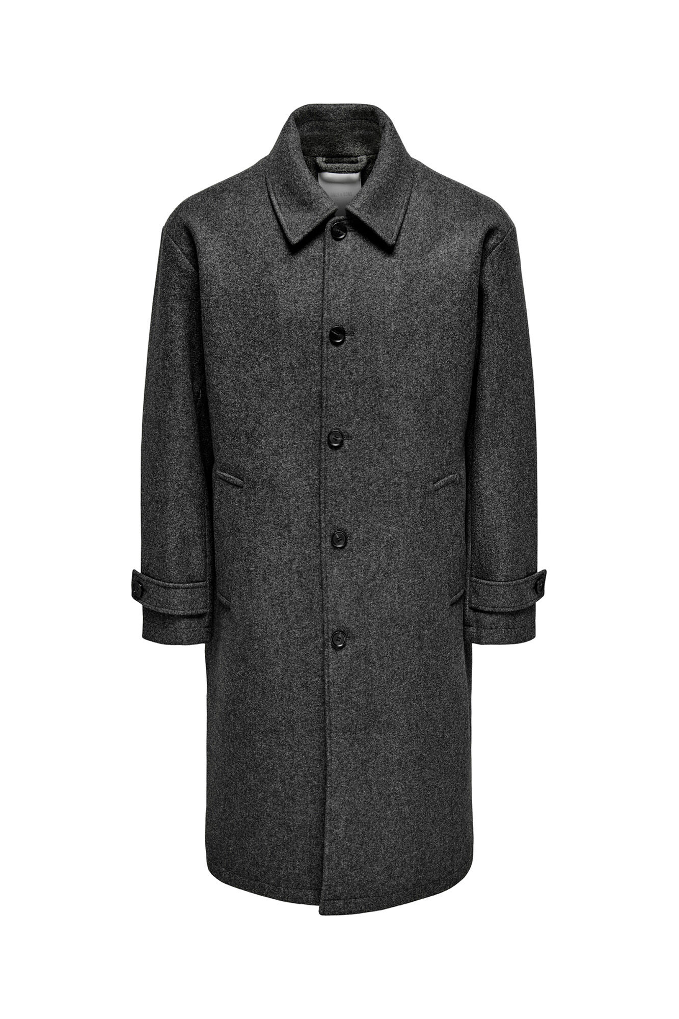 Only & Sons Sobretudo longo de pano