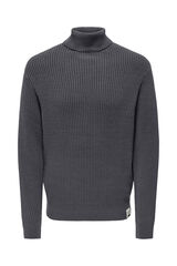 Only & Sons Jersey de punto de hombre regular fit gris