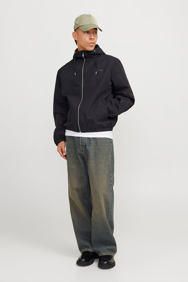 Jack & Jones Chaqueta de entretiempo negro