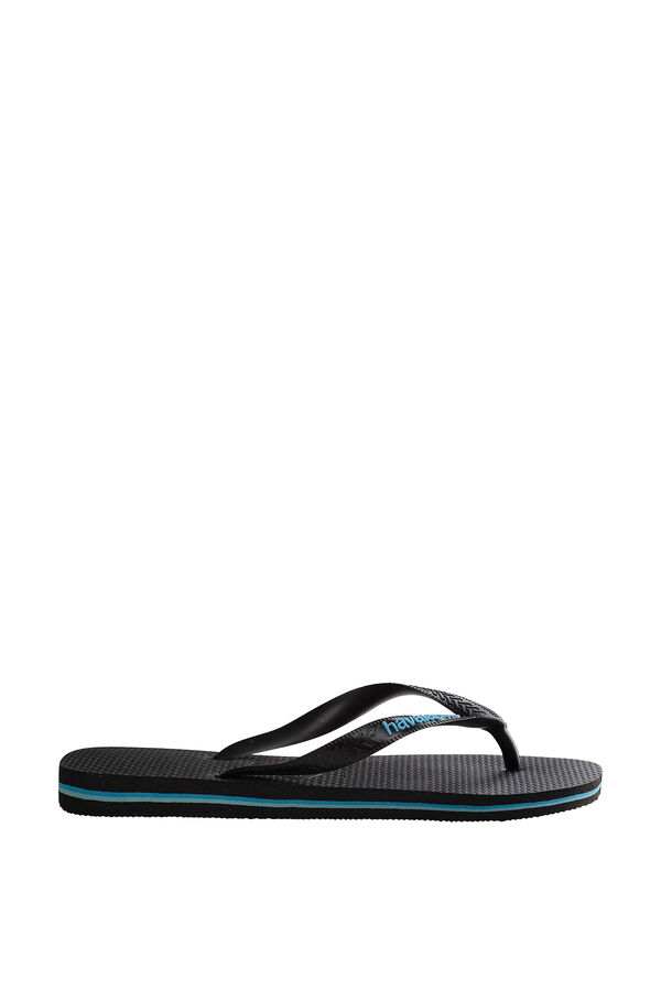 Havaianas Chanclas planas goma azul