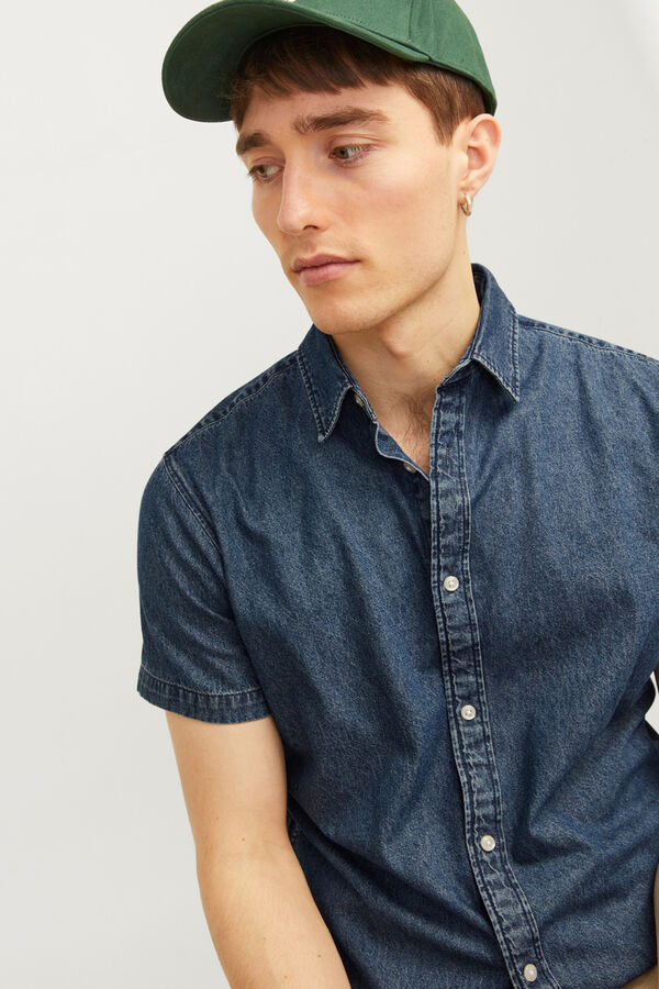 Jack & Jones Camisa vaquera slim fit azul