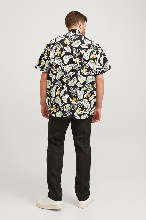 Jack & Jones PLUS Camisa slim fit negro