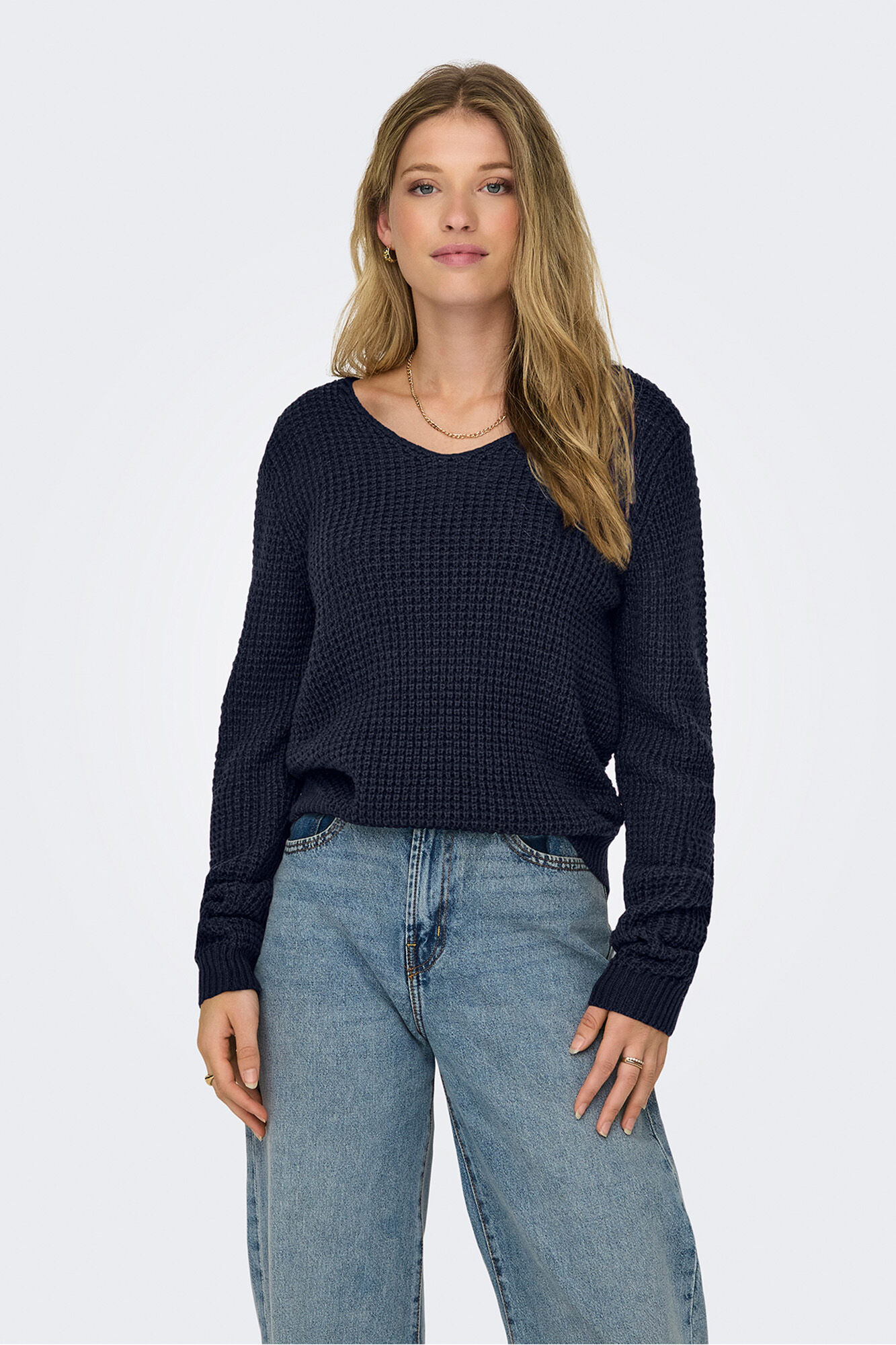 JDY Jersey cuello pico