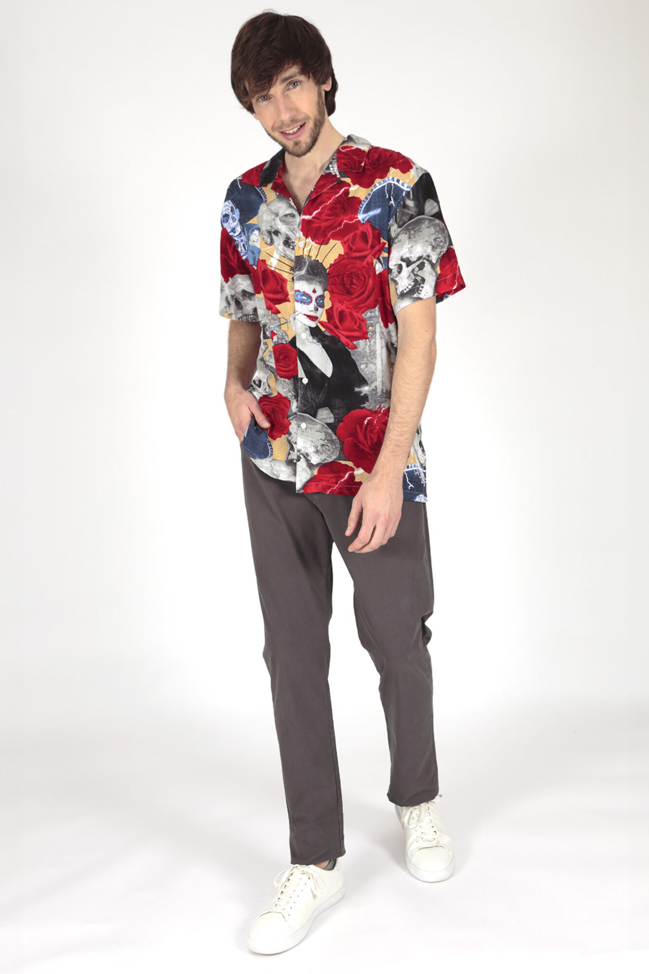 Brave Soul Cal&ccedil;as regular com 5 bolsos