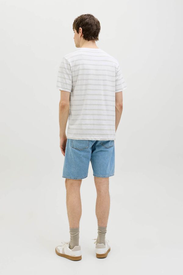 JJ REBEL T-shirt regular fit cinzento