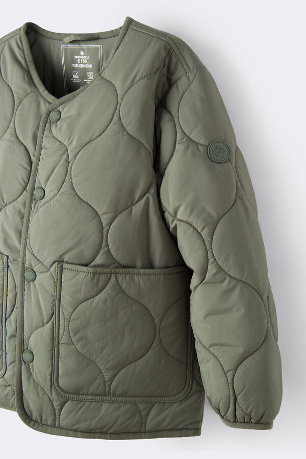 Springfield Kids Casaco acolchoado leve verde menino verde
