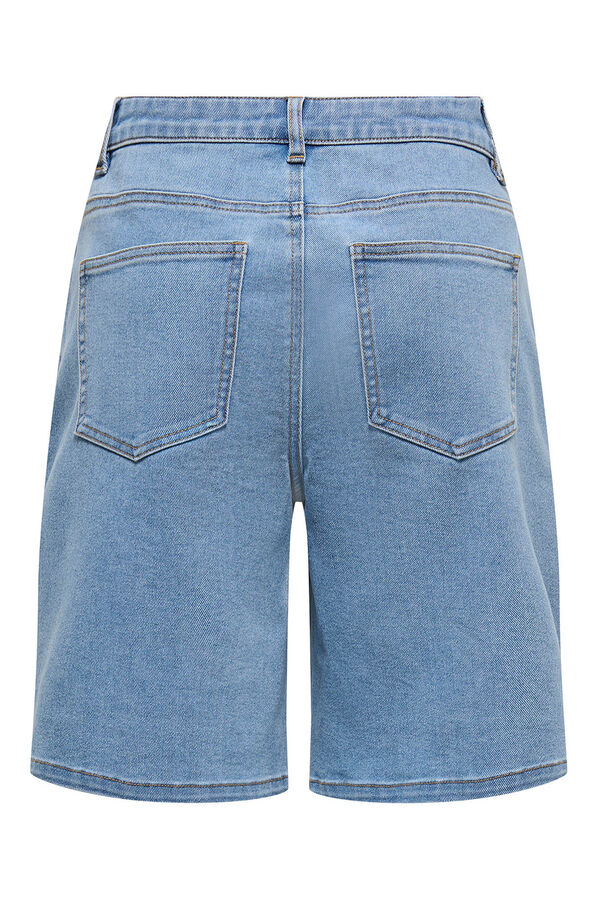 Only Bermuda denim azul