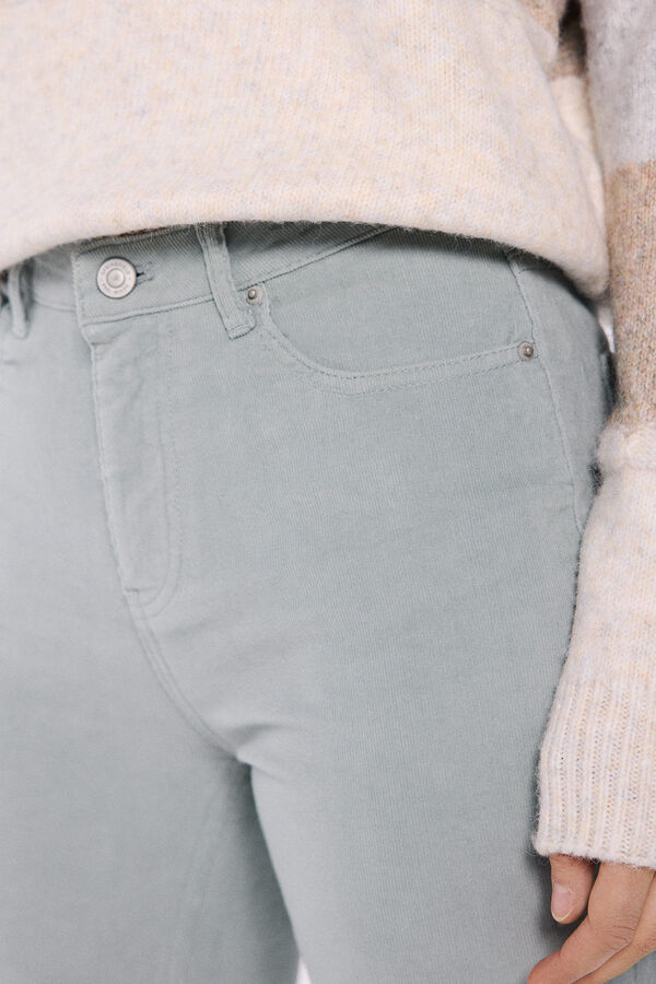 Springfield Pantal&oacute;n pana kick flare verde