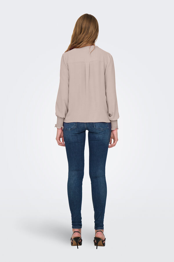 Only Blusa fluida blanco