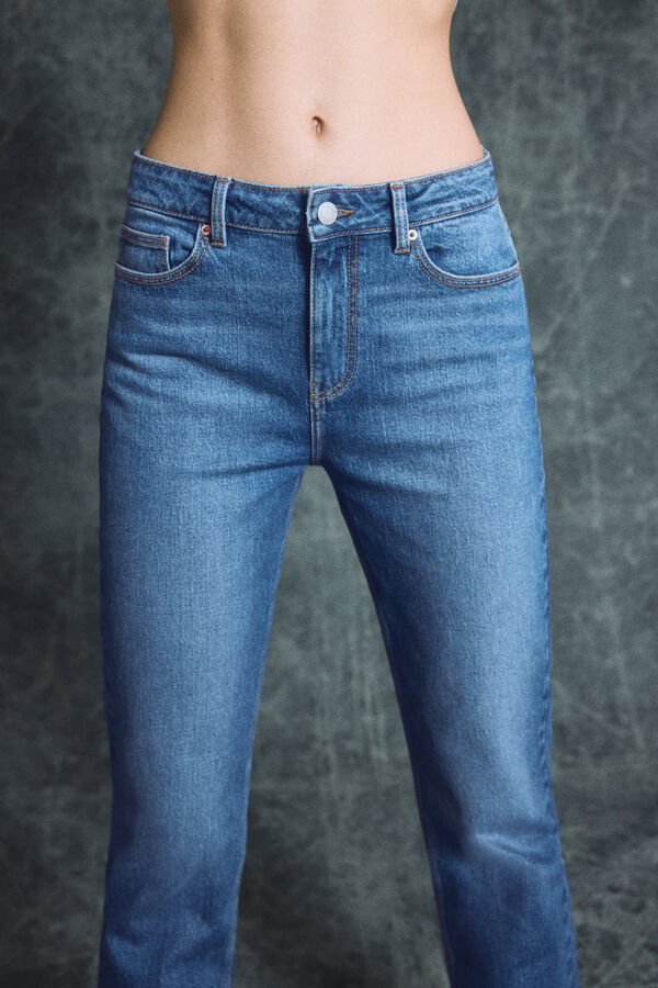 Springfield Jeans Vintage Straight azul