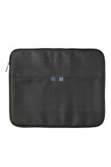 Springfield Funda para portatil efecto piel negro