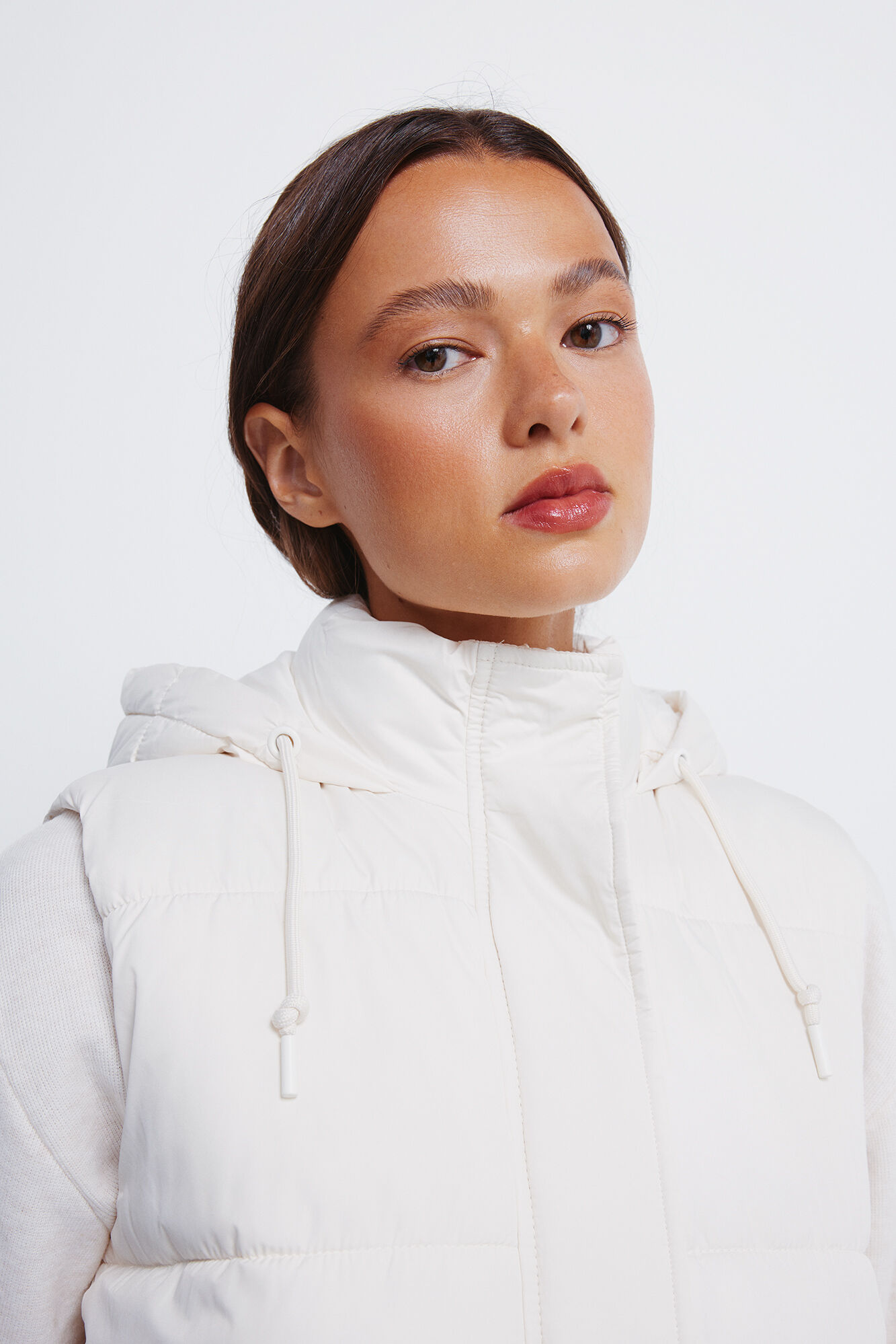 Springfield Colete com capuz em poli&eacute;ster reciclado