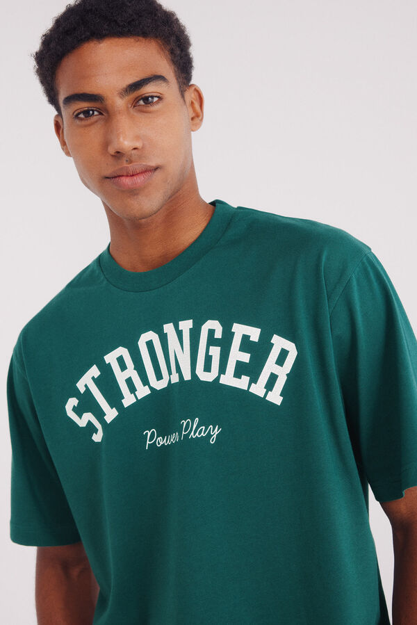 Springfield Camiseta stronger verde