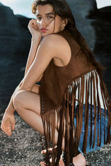 High Spirits Chaleco "Oasis" tostado