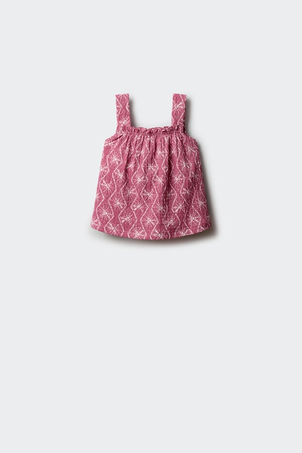 Springfield Kids Top estampado menina rosa