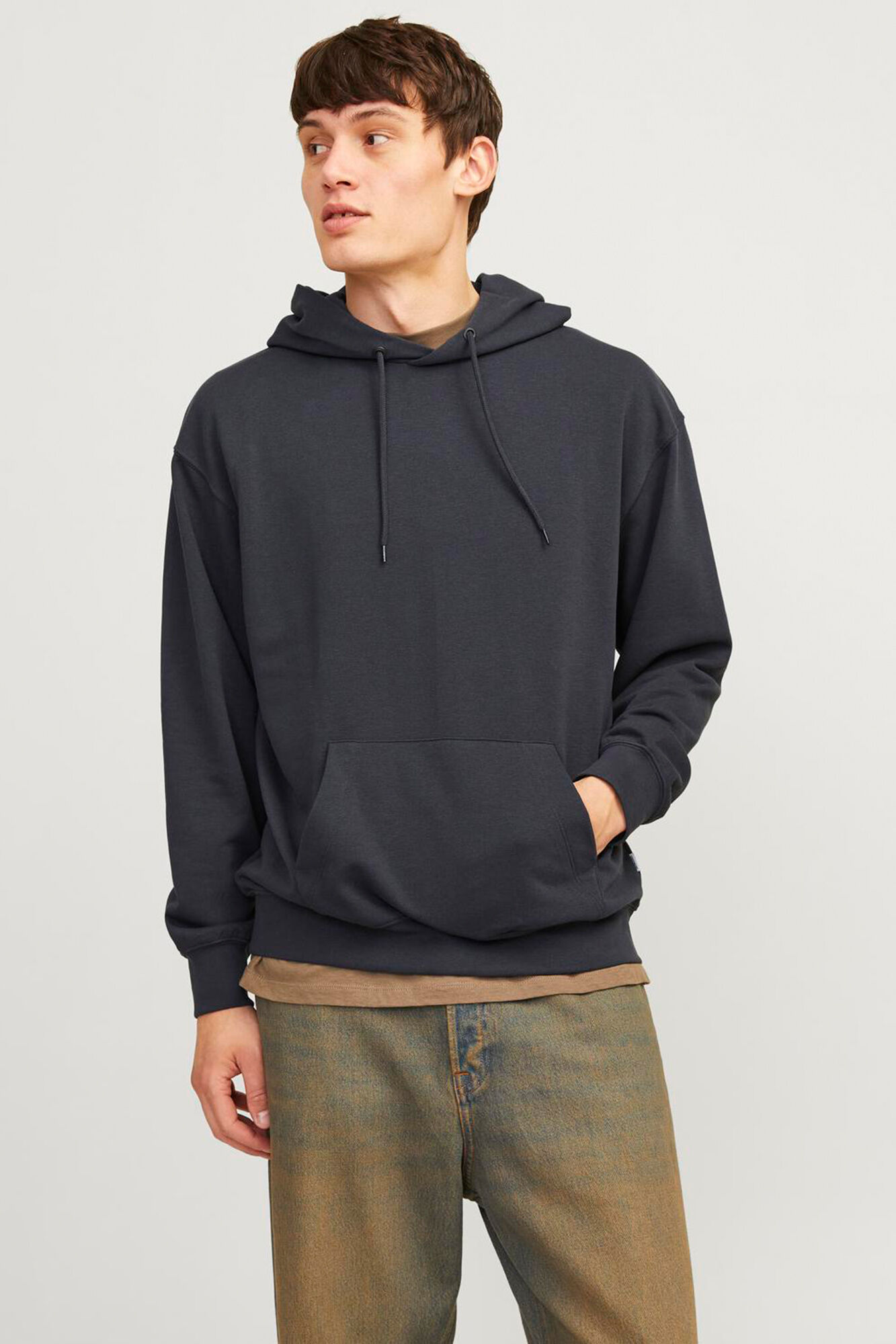 Jack & Jones Moletom com capuz e Sweatshirt descontra&iacute;do
