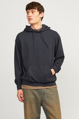 Jack & Jones Moletom com capuz e Sweatshirt descontra&iacute;do azul